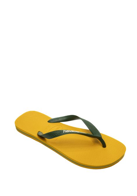 sandalo brasil logo giallo HAVAIANAS | 4110850BRASIL LOGO-1740